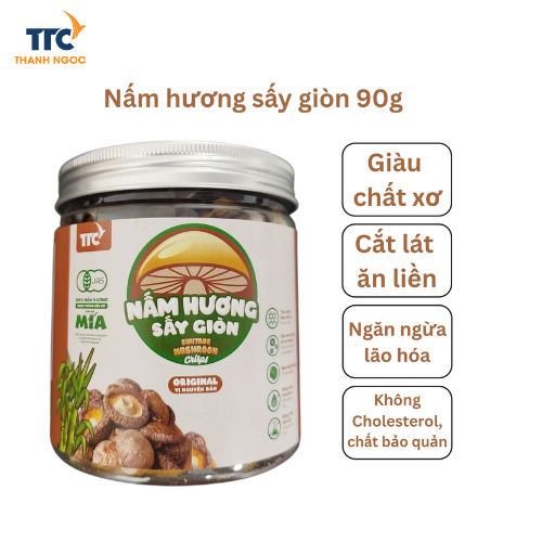 Nấm hương sấy khô 90 gram