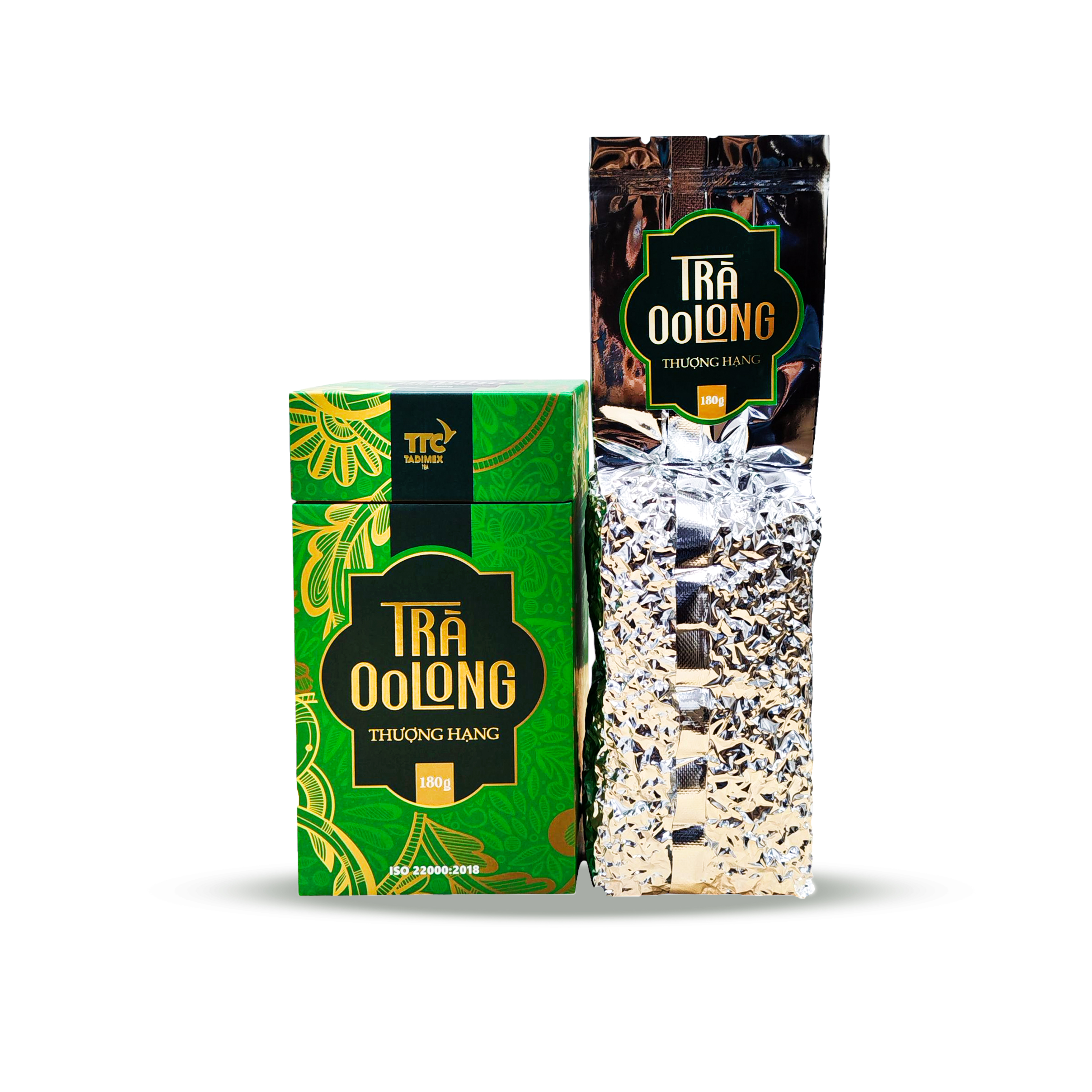 Trà Oolong Thượng Hạng Tâm An Đại Cát 180g